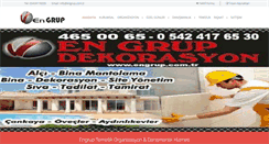 Desktop Screenshot of engrup.com.tr